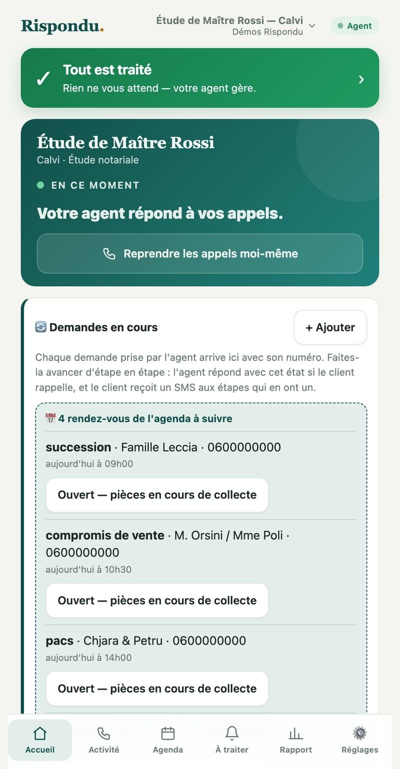 Les dossiers — Rispondu Étude notariale